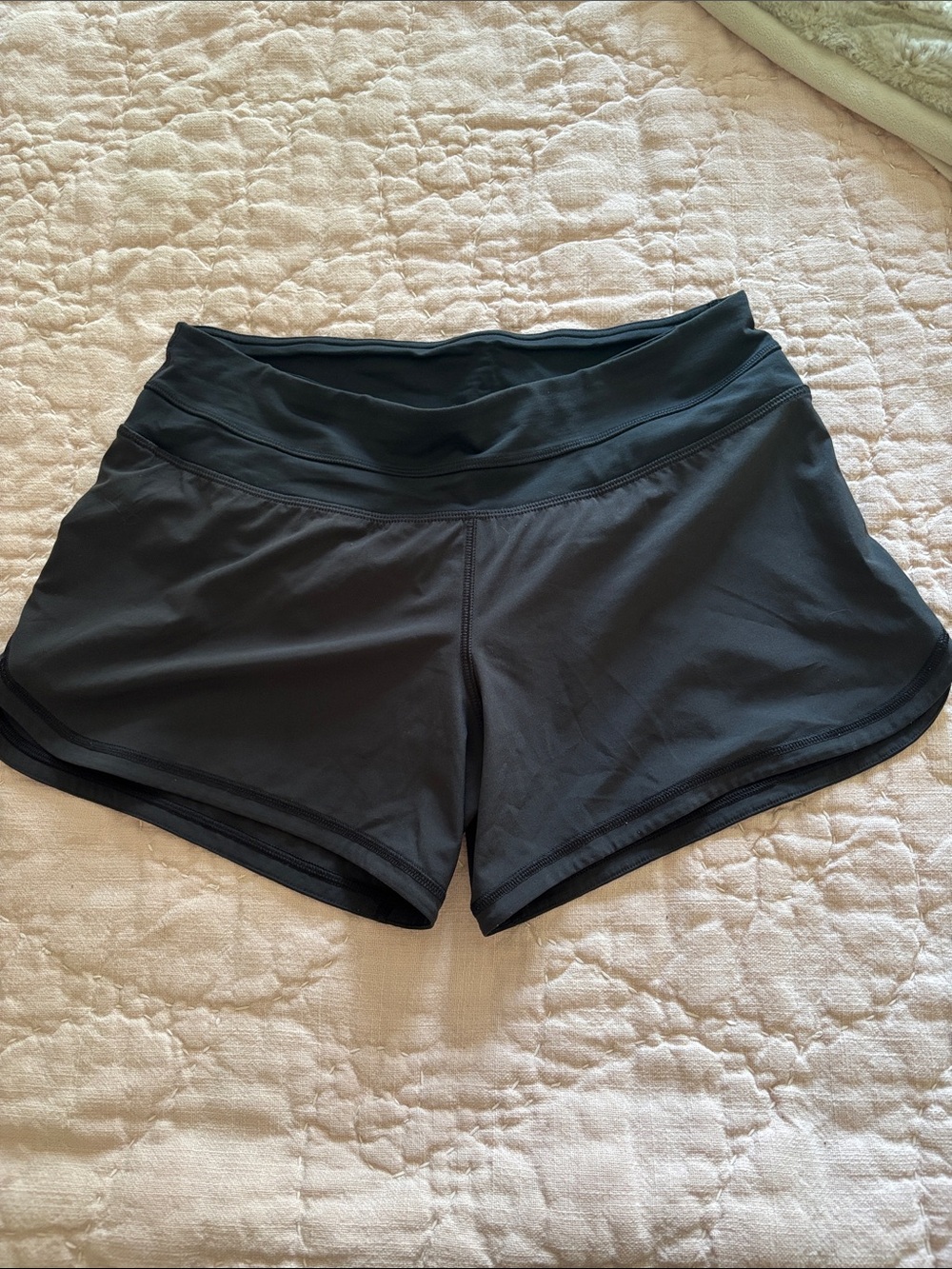 Women's Black Lululemon Shorts